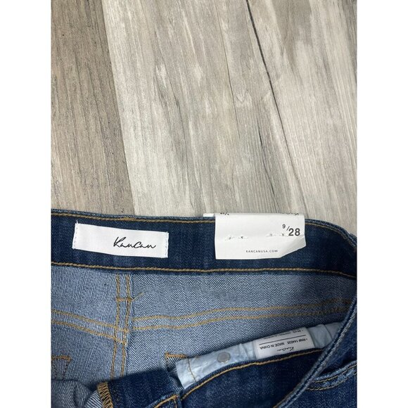 NEW KanCan Mid Rise Super Skinny Jeans 9 28 Dark Wash - Picture 3 of 8